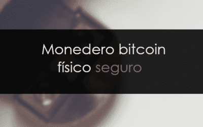Monedero bitcoin físico seguro