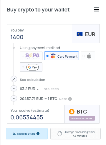 fase 3: comprar bitcoin