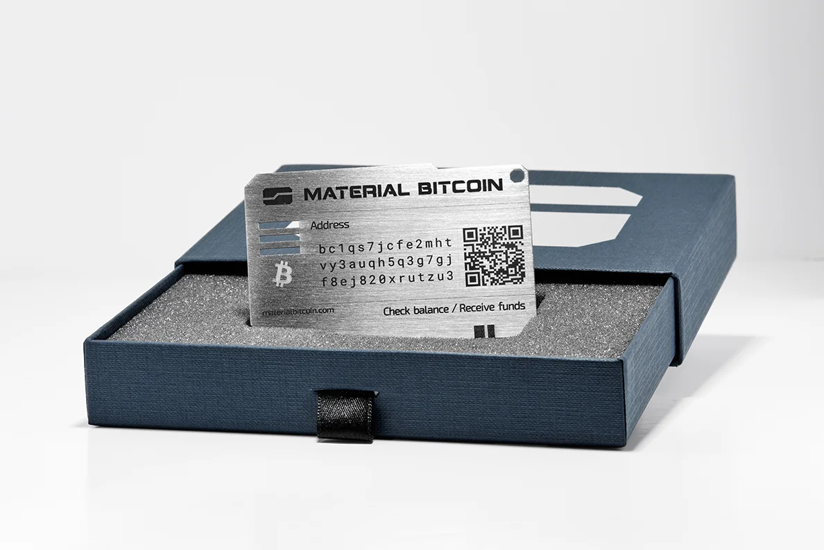 como se usa material bitcoin
