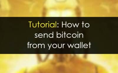 How to send bitcoin from your Material Bitcoin