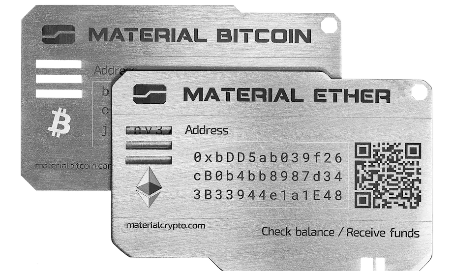 material bitcoin estandar esp