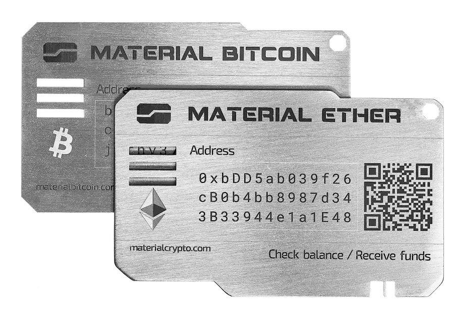 material bitcoin estandar esp