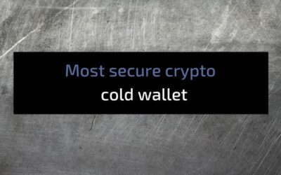 Most secure crypto cold wallet