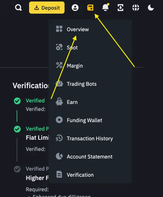 binance withdrawal 1