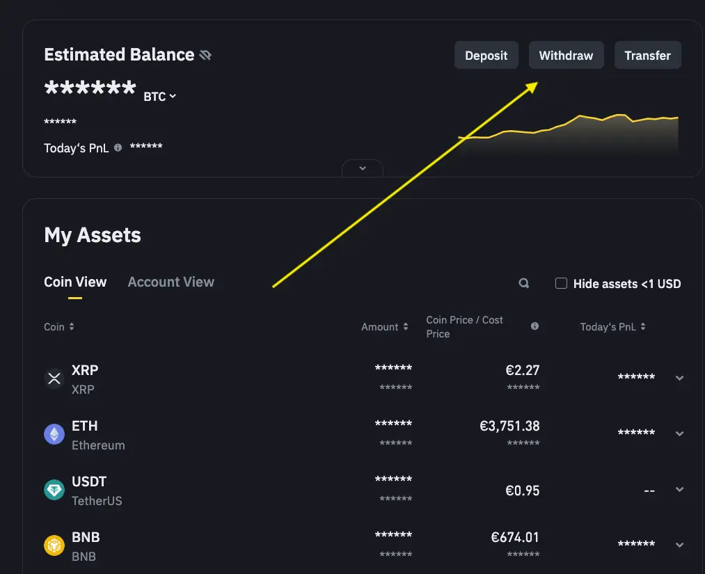 binance withdrawal 2