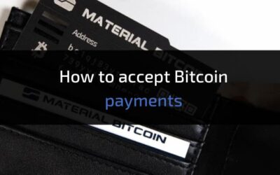 How to accept bitcoin payments with my Material Wallet?