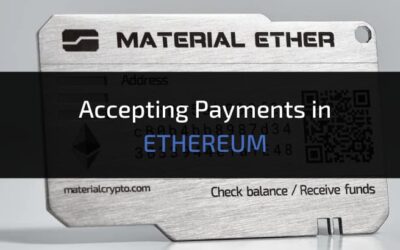 How to accept payments in Ethereum with my Material Ether wallet?