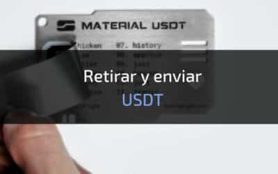 Cómo sacar y enviar USDT de tu wallet Material USDT