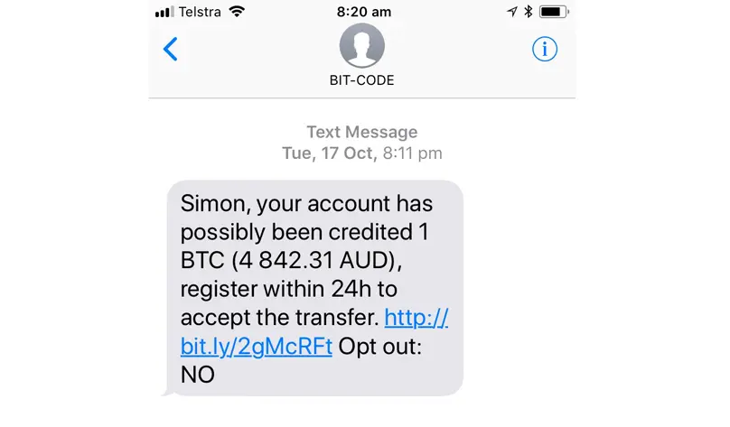 scam-text