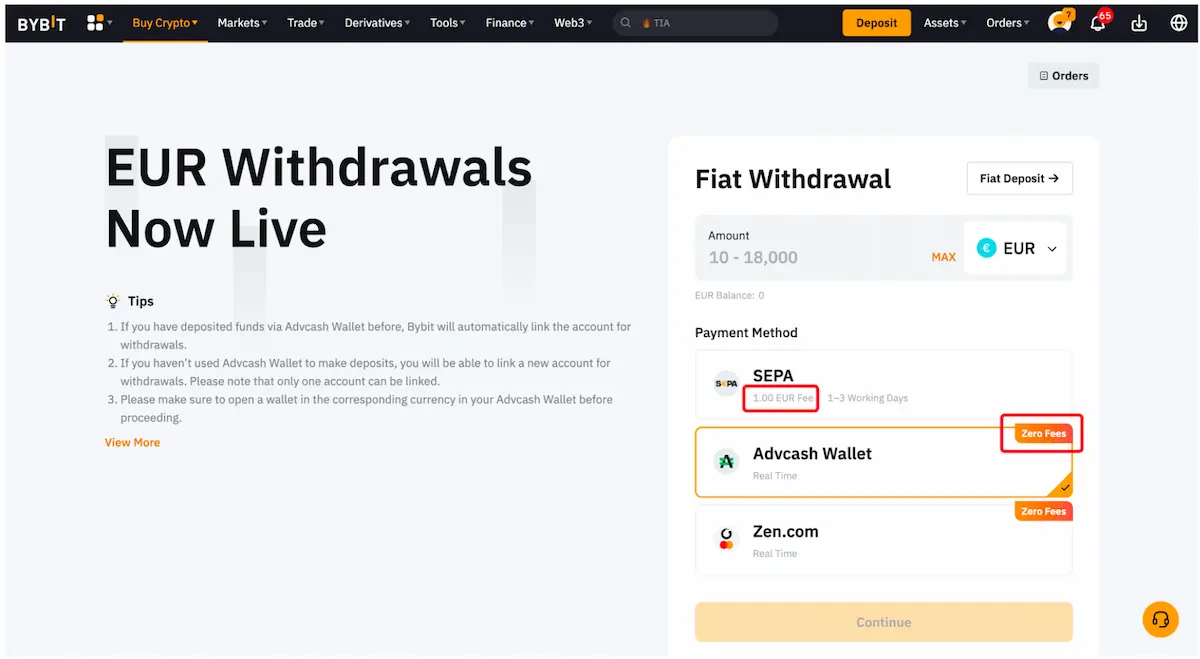 bybit withdrawal to bank accaunt