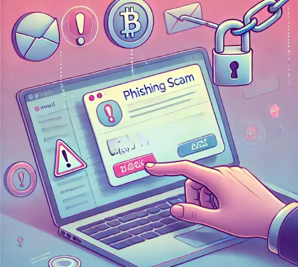 fake crypto wallet phishing scams