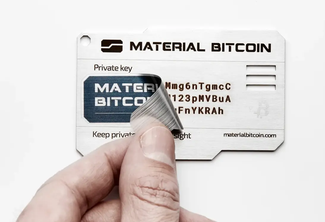 Physical Bitcoin private keys