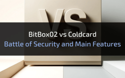 BitBox02 vs Coldcard: Battle of Security and Main Features