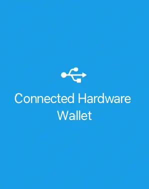 connect hardware wallet sparrow wallet