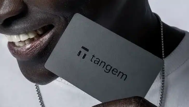 Tangem wallet card