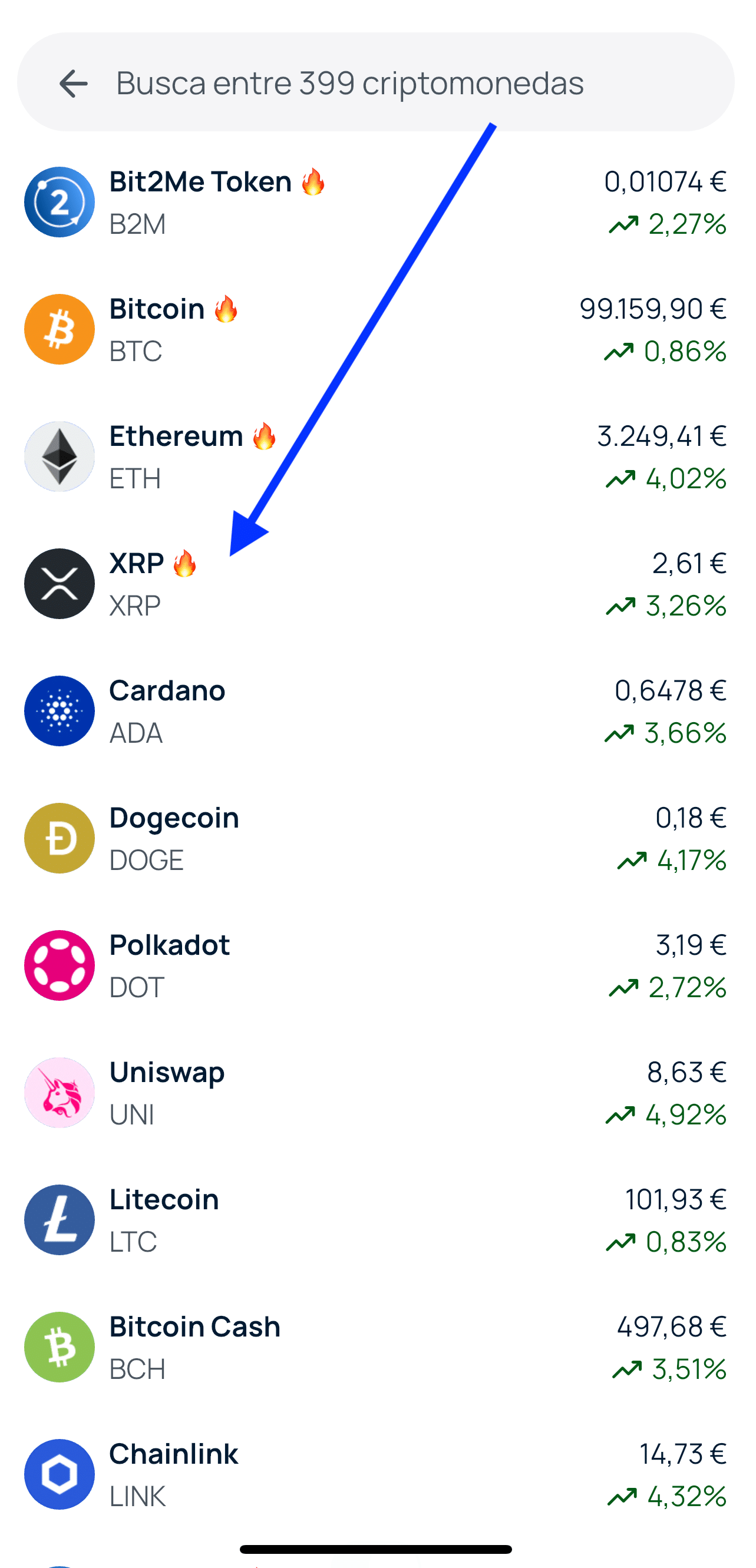 bit2me 3 compra ripple